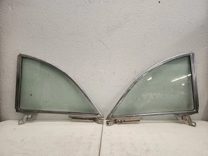 1951-1952 Pontiac (Chevy) 2 door hardtop rear quarter window, L & R - Picture 1 of 24