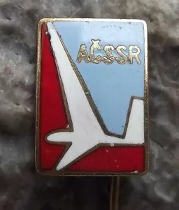 Aeroklub Glider Association Pilots Flying Club Members Sail Plane Pin Badge - Picture 1 of 6