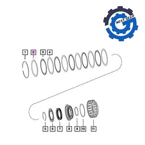 New OEM Mopar Transmission Reaction Plate for 2013-2024 RAM 3500 68244847AB - Picture 1 of 1