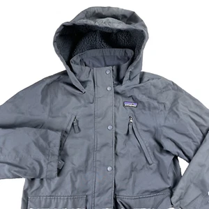 Parka Patagonia Tres 3 en 1 Niñas Gris Medio Impermeable Chaqueta Estilo 68030 - Imagen 1 de 24