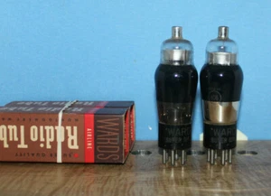 Radio Tubes 6D6 Wards Super Airline NOS PAIR - Picture 1 of 3