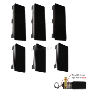 42inch Cover Black 8'' + 6" Set For Truck LED Straight Curved Light Bar Offroad - Picture 1 of 12