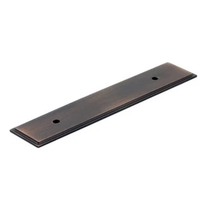 Richelieu 3 3/4" Centers Backplate for Pull In Oil-Rubbed Bronze 3 Pack - Picture 1 of 1