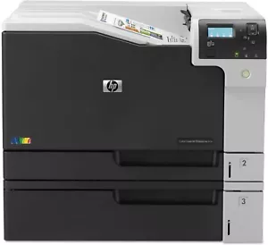 HP LaserJet Enterprise M750N D3L08A AIM-ReCertify Warranty No Toners - Picture 1 of 1