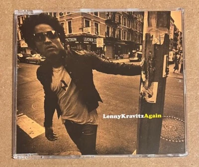 Lenny Kravitz - Again RARE import CD single w/ live versions '95 Foto 1 de 3