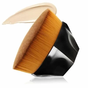 Foundation Make-up Pinsel Kabuki Gesicht einwandfrei Pulver flüssige Kosmetik mit Etui - Bild 1 von 7