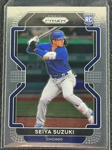 2022 Panini Prizm Baseball SEIYA SUZUKI Rookie Card RC #46 Chicago Cubs - Foto 1 di 2