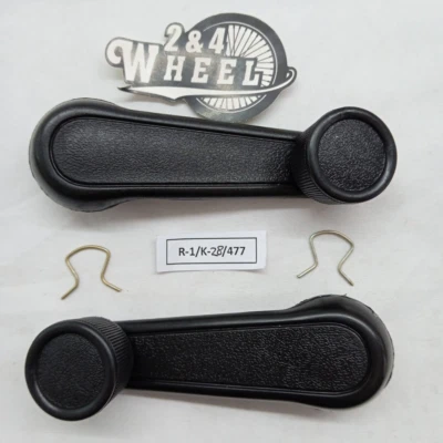 Manivela de ventana Toyota Land Cruiser FJ40 FJ45 FJ55 BJ40 BJ42 1 par LR Foto 1 de 4