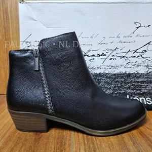 KENSIE Women's Ghita Short Ankle Boots ~ Black - Picture 1 of 5