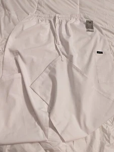 NWT Women's White Bagacci Pants/Scrubs- Size 2XL - Bild 1 von 3