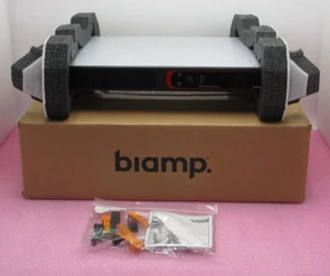 New BiAMP TesiraForte AVB VT4 Digital Audio Server 4x Input AEC 4Output USB VoIP - Picture 1 of 8
