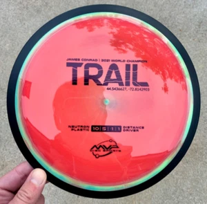 Axiom MVP Neutron Trail - Rare Watermelon Transitional J Conrad Series Disc Golf - Picture 1 of 19