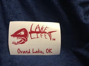 New Red Lake Life Decal-Grand Lake-sticker - Picture 1 of 1