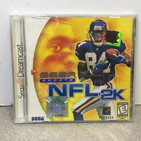 NFL 2K ( SEGA Dreamcast ) new / sealed ( some shelf wear )