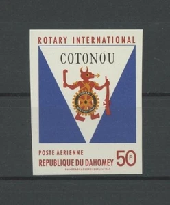 ¡DAHOMEY SIN DENTAR!! Rotary 1969 ** MNH imperf no dentele ¡¡Raro!! h6959 - Imagen 1 de 1
