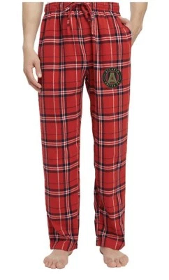 New NWT Atlanta United FC Flannel Pajama Pjs Pants Mens Size XXL 2XL - Изображение 1 из 4