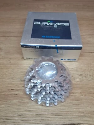 Retro Vintage Bicycle Parts NIB NOS Shimano Dura-Ace Cassette 8-Speed 12T-19T - Image 1 of 4