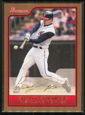 2006 Bowman Gold Grady Sizemore Cleveland Indians #52 - Image 1 of 2