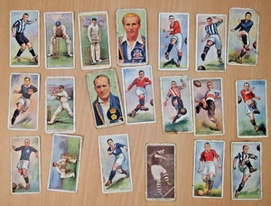 Will's Cigarette Cards Cricketers & JPS John Player Footballer Cards FREEPOST UK - Picture 1 of 5