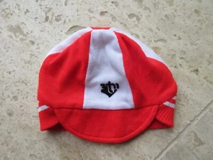 Casquette hiver Bonnet cycliste TRICOT NORET vintage années 70 cap - Picture 1 of 2