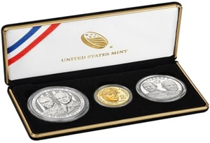 2013 5 Star General 3pc Gold & Silver Proof Set W/OGP - Picture 1 of 5