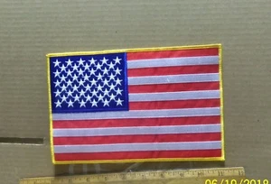 United States Flag Embroidered Back Patch - Picture 1 of 4