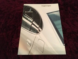 Lexus GS 300 & GS 430 Broschüre 2001 - Mai 2001 UK Ausgabe - Bild 1 von 1