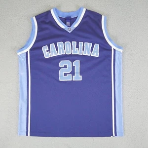 Vintage North Carolina Tar Heels Trikot Herren XL Blau Pullover Basketball Champs - Bild 1 von 9
