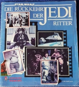 STAR WARS RÜCKKEHR der JEDI RITTER PANINI SAMMELBILDER-ALBUM 1983 KOMPLETT - Bild 1 von 7