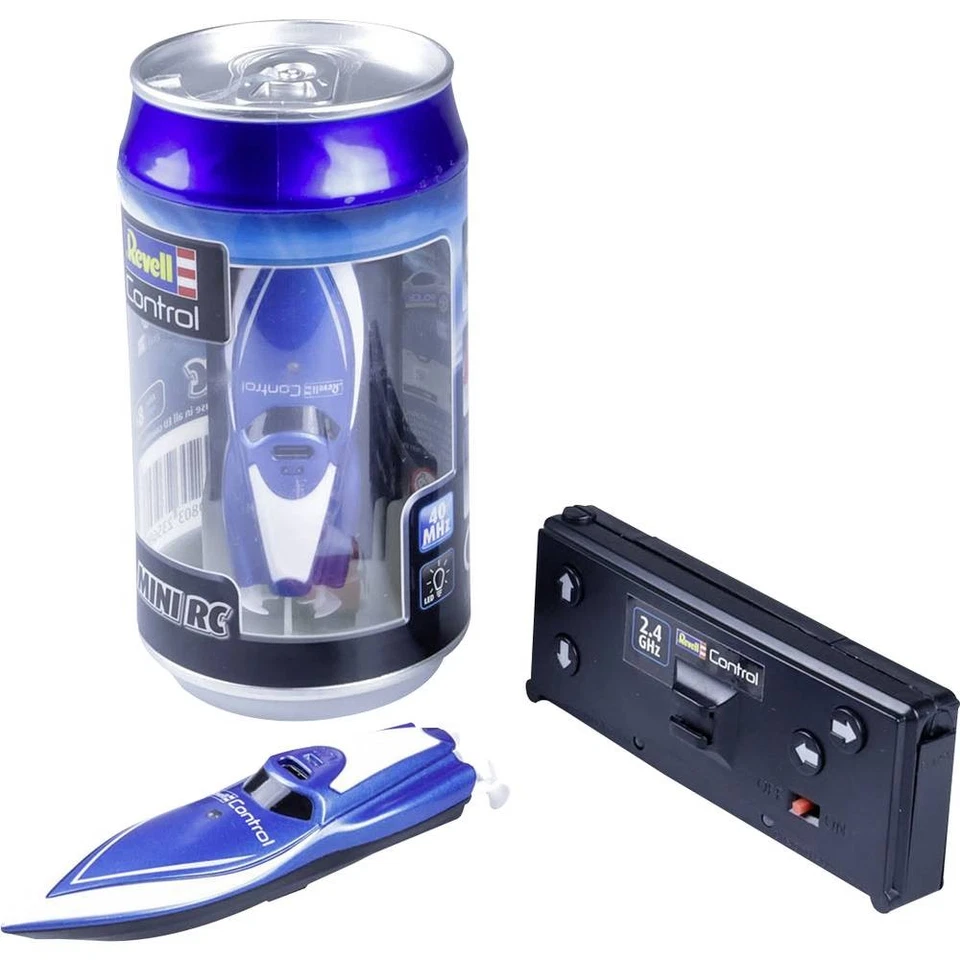 Revell Control Mini bleu Bateau RC débutant motorisé prêt à fonctionner (RtR) - Photo 1/4