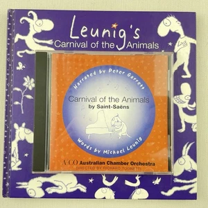 Leunig's Carnival of the Animals Hardcover Book CD Michael Leunig Peter Garrett - Picture 1 of 14