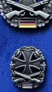 Heimatschutz Barettabzeichen MICRO-Pin - Bundeswehr 18mm x 15,2mm - Bild 1 von 2
