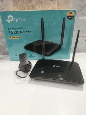 TP-Link TL-MR6400 300mbps Wireless N 4G LTE  Sim Card Travel Router SN8104 - Image 1 of 4