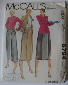 McCalls 6794 Misses Skirt Jacket Blouse Size 6 Sewing Pattern - Picture 1 of 2
