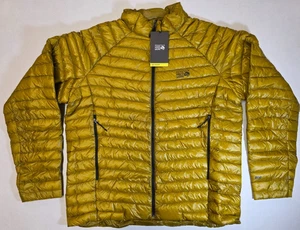 Mountain Hardwear Herren Ghost Whisperer Jacke (XXL) 800 Fill Down Olive Gold - Bild 1 von 11