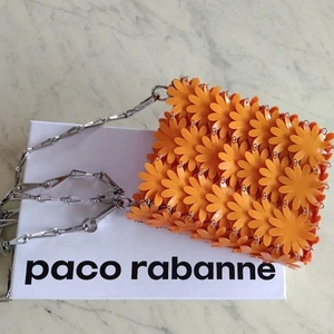 Bolso Bandolera Paco Rabanne Cuero Beige con Caja Correa Ajustable - Imagen 1 de 12