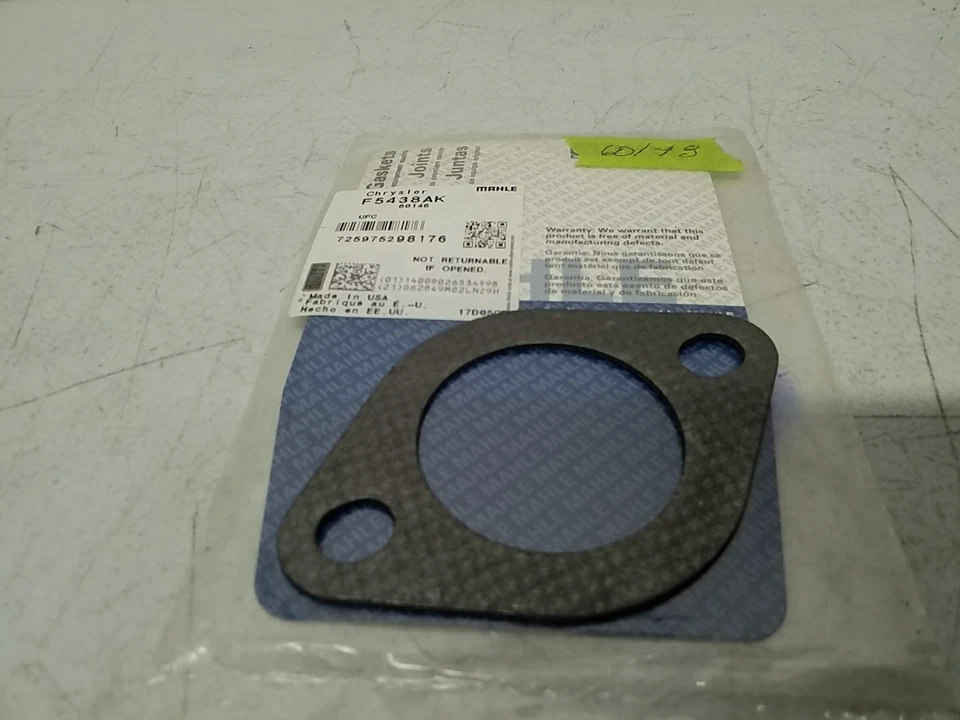 Junta de brida de tubo de escape MAHLE F5438AK - Componente de sellado premium Foto 1 de 4