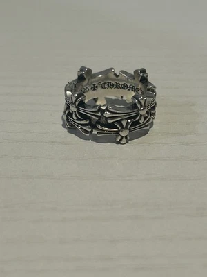 Anillo corazones cromados Foto 1 de 3