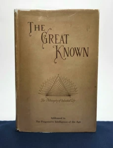 The Great Known 1928 Harmonic Series by J E Richardson HC $3 DJ METAPHYSICS RARE - Picture 1 of 16