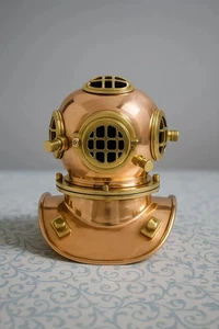 Casco de buceo Mark V Deep Sea 8" de la Marina de los Estados Unidos - Réplica antigua de buceo | Anive - Imagen 1 de 6
