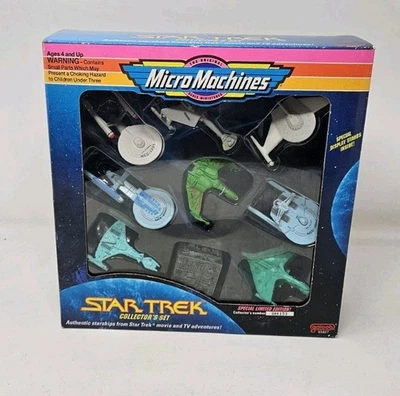 Vintage 1993 Micro Machines STAR TREK Limited Edition Collector's Set - Image 1 of 4