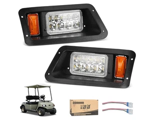 Kit de faros de carro de golf 10L0L para Yamaha G14 G16 G19 G22 12V 3 pines - Imagen 1 de 9