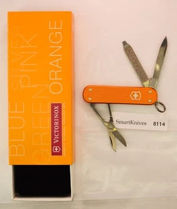 Navaja suiza Victorinox Classic SD Alox (naranja)- nueva en caja, retirada #8114 - Imagen 1 de 6
