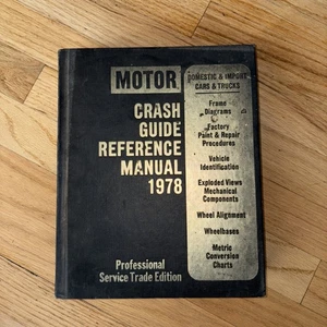 Guía de choque motor manual de referencia 1978 primera edición nacional e importación... - Imagen 1 de 4