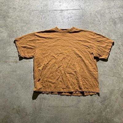 Late 90s Early 2000s Anchor Blue Brown Cropped Shirt Women’s Size S / M - Image 1 of 4