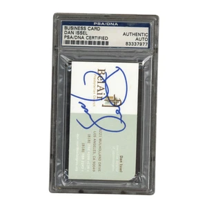 Dan Issel Autographed Signed Bel Air Presbyterian Church Business Card PSA - Picture 1 of 2