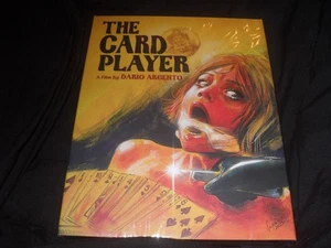 The Card Player Dario Argento 4K 2-Disc + slipcover Vinegar Syndrome NEW Blu-ray - Picture 1 of 2