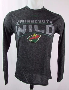 Minnesota Wild NHL Reebok Herren Langarm Performance Shirt - Bild 1 von 4