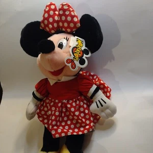 Vintage Mouseketoys - Walt Disney world -Minnie Mouse 17" Plush - Old Stock - Picture 1 of 11
