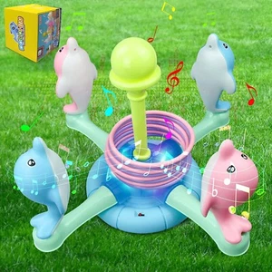 8PCS Rings Outdoor Toss Games Christmas Holiday Birthday Gifts Boys&Girls 3+ YRS - Picture 1 of 6